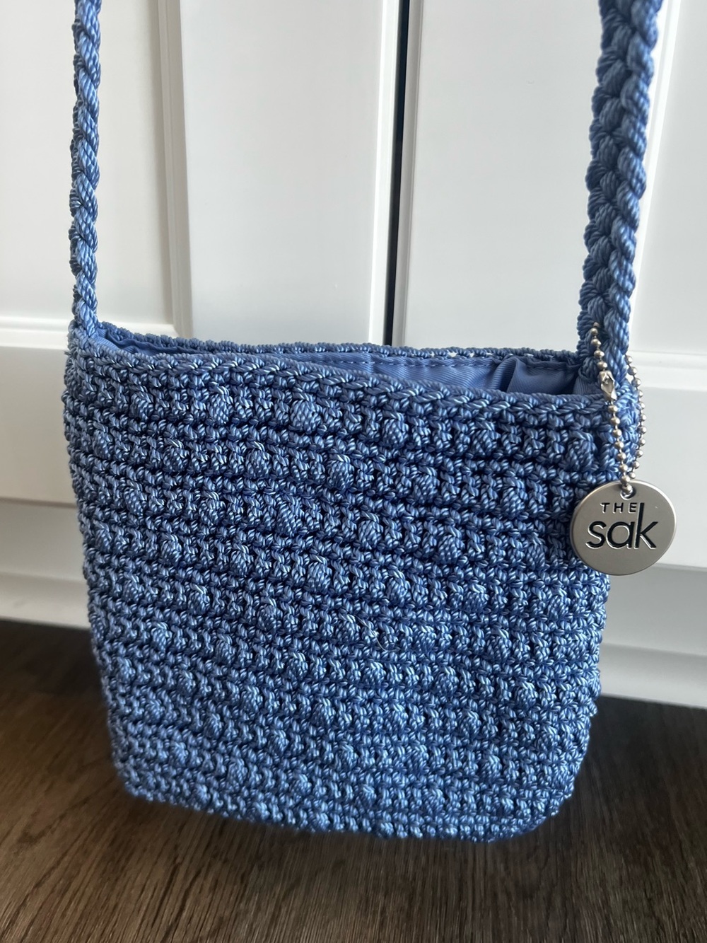The Sak Rad Crossbody Crotchet Periwinkle Crossbody